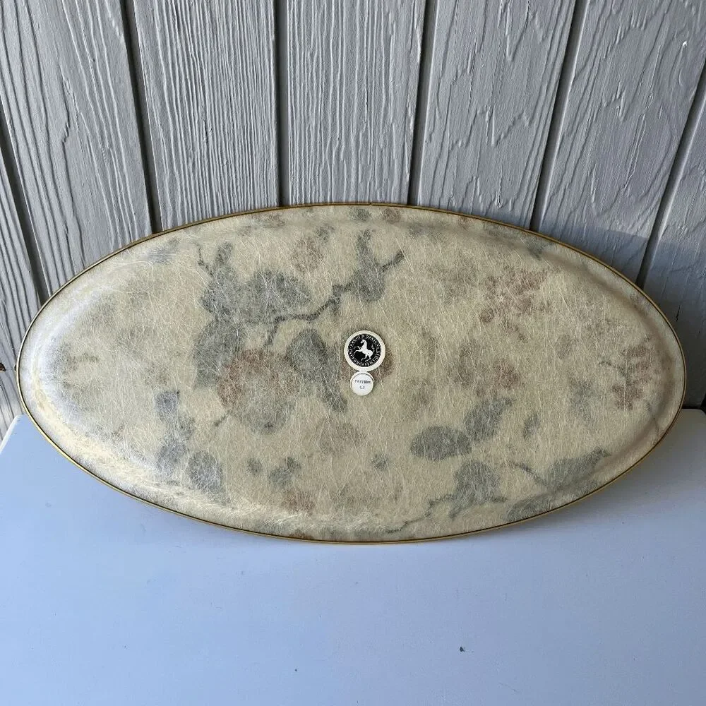 Arnold Designs LTD Chalford Glos Fiberglass Tray Fruit & Berry 1960s England VTG
